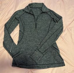 Lululemon Swiftly 1/2 Zip Jacket Womens Size 6 Athletic Thumbholes Running Gym