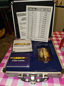 Brand New,Still Sealed Deal Or No Deal Game