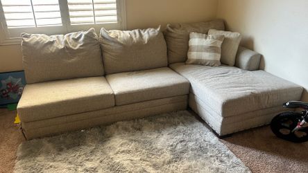 Armless Sectional Couch From Bobs Furniture