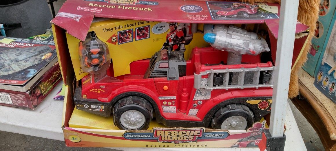 Various NIB rescue And Military Vehicle Toys