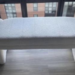 Boucle Bench Ottoman 