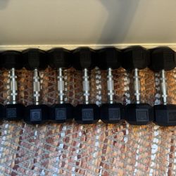 Ignite by SPRI Dumbbell Set — 5, 8, 10, 12 lb Pairs
