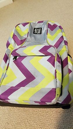 Ful Chevron backpack used