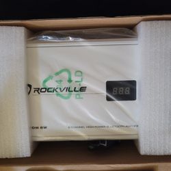 Rockville ATOM 8B 8-channel marine/boat amplifier with Bluetooth