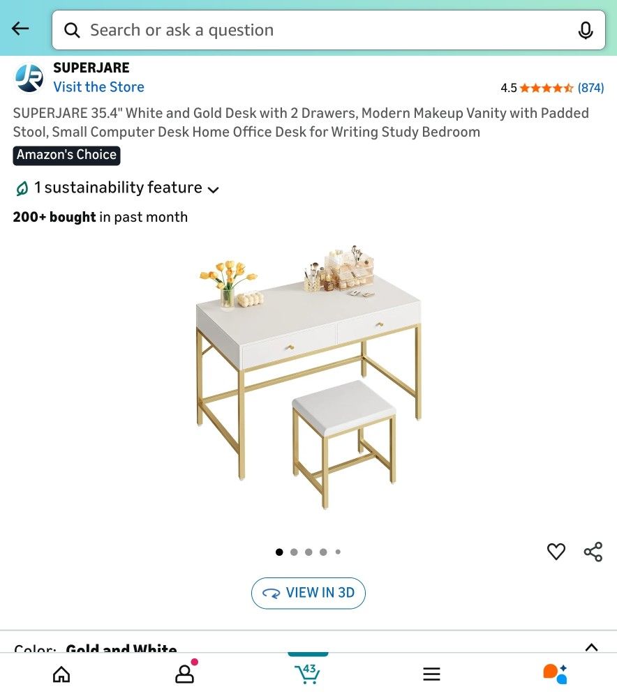 New Vanity