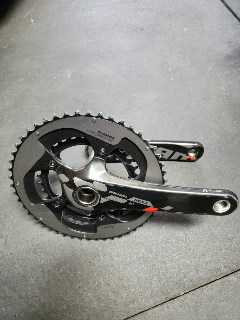 SRAM Red 22 11 Speed Carbon Road Crankset 50/34T GXP