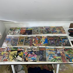 Lot of 29 vintage collectible comic books marvel DC Modern comics
