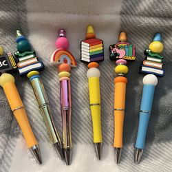 Handmade Pens teacher educator gifts holiday Christmas gifts appreciation kids toys learning