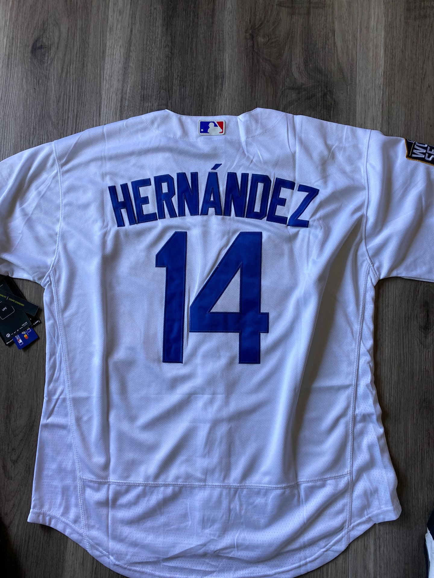 Men’s Kiki Hernandez custom World Series Los Angeles dodgers Baseball jersey