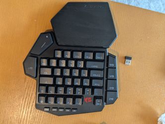 Red dragon single hand keyboard