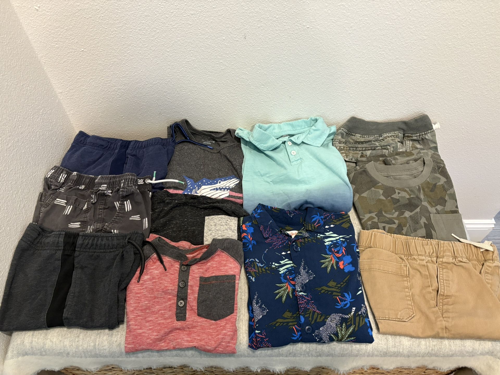 Boys size 6-7 shorts & tops Lot - Kids clothes- Simi valley