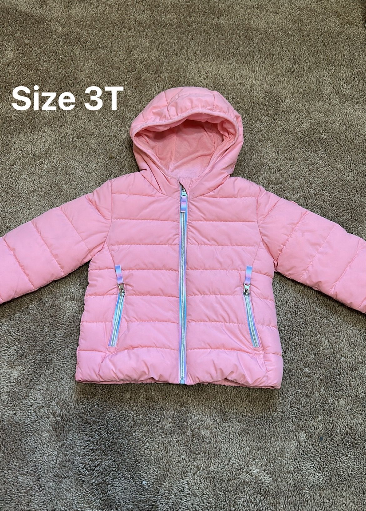 Toddler Girl Puffer Jacket Size 3T