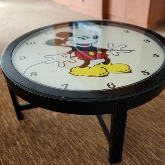 Vintage Mickey Mouse Coffee Table