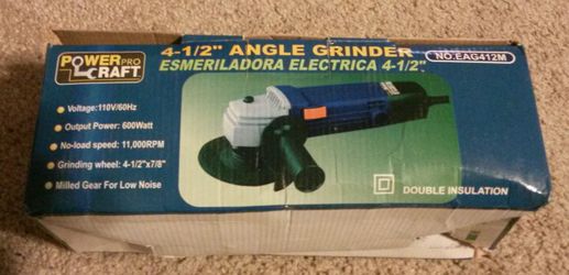 4�/� inch ANGLE GRINDER