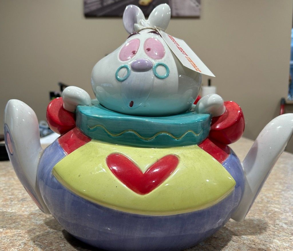 Disney Alice And Wonderland Cookie Jar