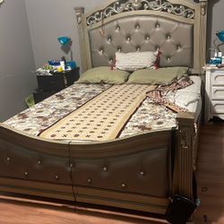 Solid Wood Bed Frame