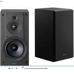 Sony SS-CS5 Speakers Bookshelf Good Condition 