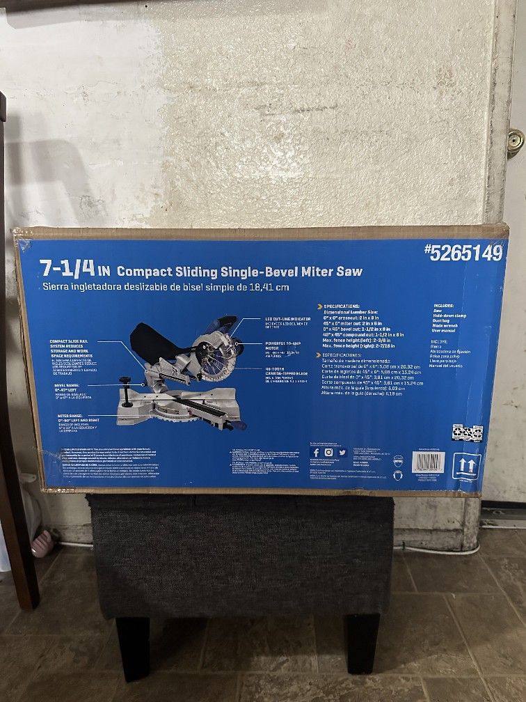 Single Bevel Miter Saw 