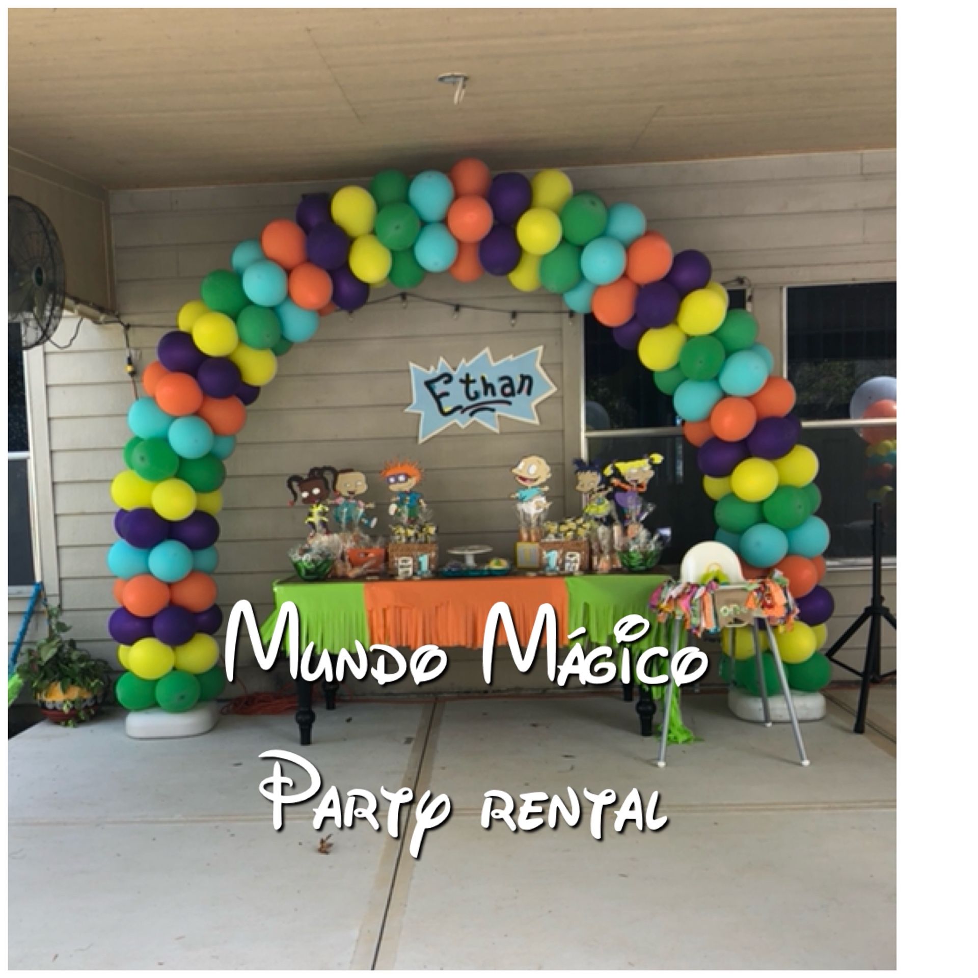 Rugrats balloon dec los bebes en pañales deco