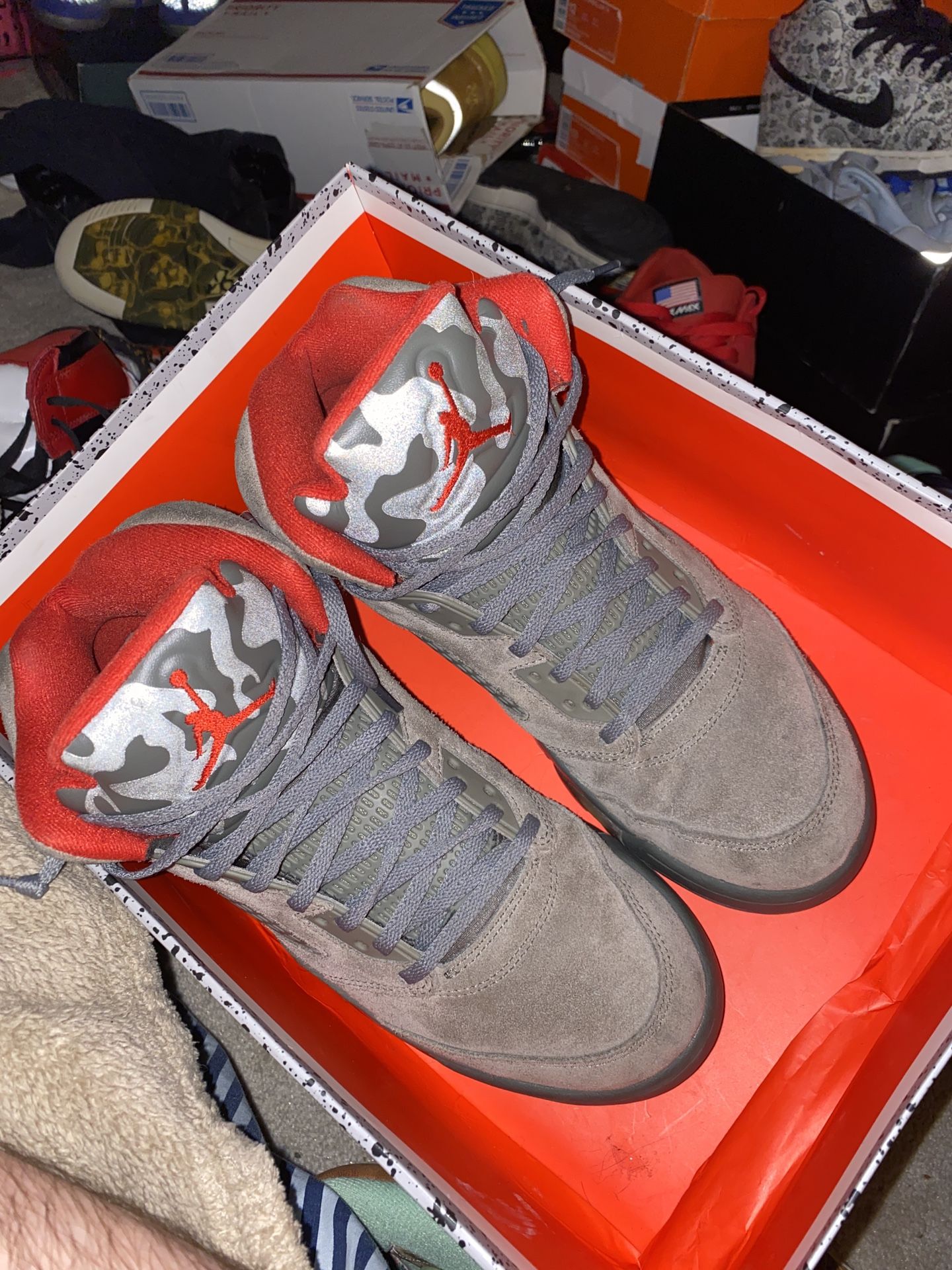 Jordan Retro 5s Size 9.5 just like new.