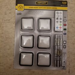 Defiant 6-pack Accent Lights With Remote Control