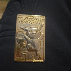 Pure Gold Pokémon Pikachu