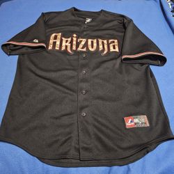 Used Rare 2014 Arizona Diamondbacks Paul Goldschimdt Memorial Day Alternate Majestic Jersey, Men's XL