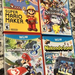 Mario Games For Wii U X4