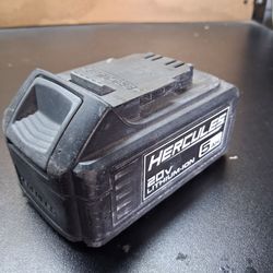 Hercules 5ah 20v battery