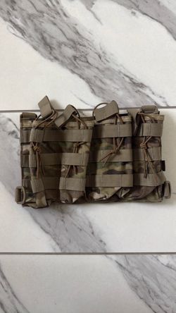 Multicam chest pouch x4