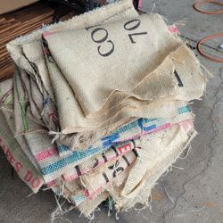 Burlap bags