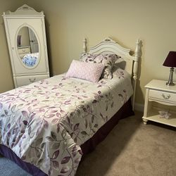 Eight Piece Girls Bedroom Set