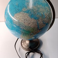 Vintage Reploge Globe Lamp Circa 1990's 