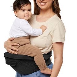 Aiebeo Waist Hip Baby Sitter carrier Black 