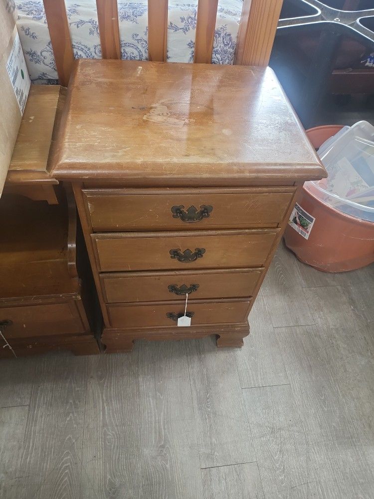 Two Bedside Tables