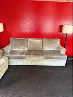 Love seat and chair