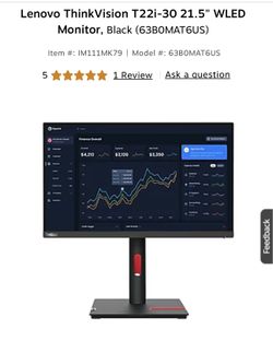 Lenovo Thinkvision Monitor