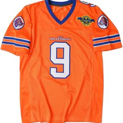 The Waterboy Bobby Boucher #9 Football Jersey Adam Sandler 