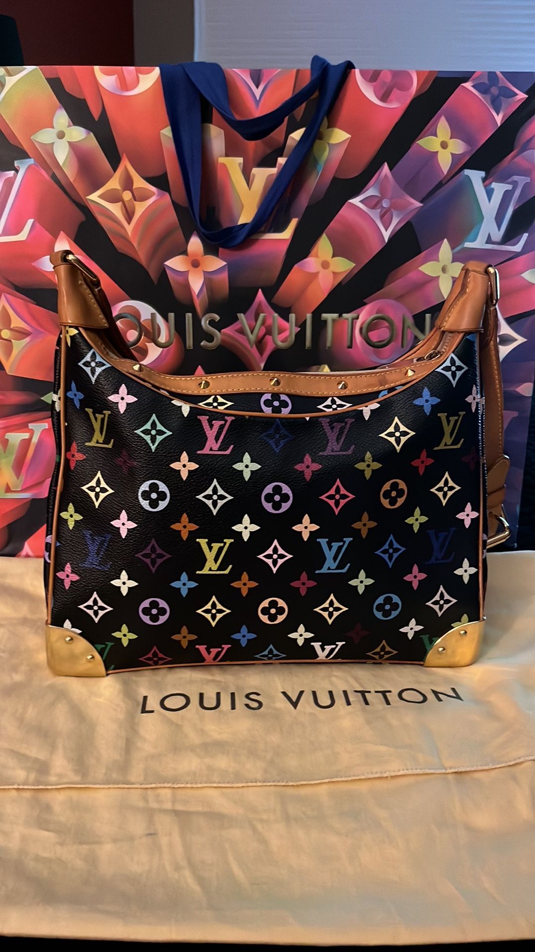 RARE Louis Vuitton Multicolor Boulogne