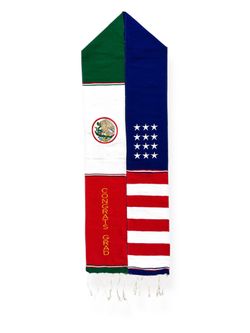Mexican American Binational Graduation Stole Estola