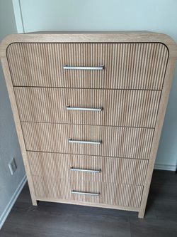 Cascade Brown 5 Chest Drawer