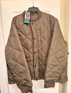 Brand New Banana Republic Quilted Bomber Jacket – Size XL