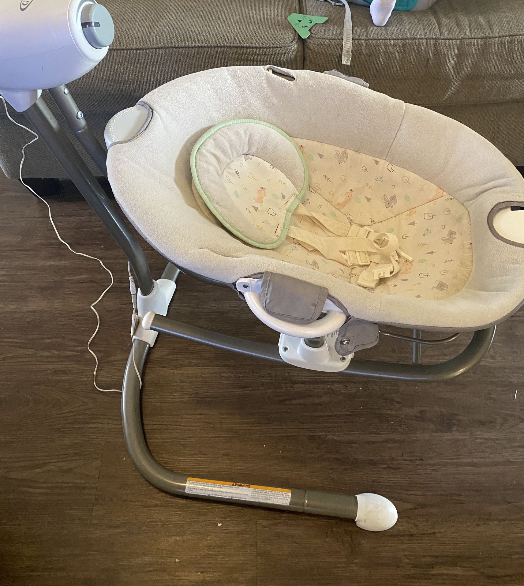 Baby Swing And Crib 