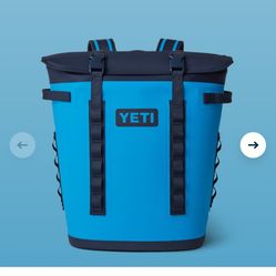 YETI Hopper M20 2.0 soft backpack cooler And Sidekick Dry 6L