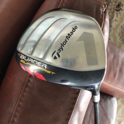 TaylorMade Senior RH Burner Superfast Driver 10.5 Matrix OZIK Xcon 4.8 Graphite Shaft M Flex