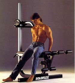 Soloflex Muscle Machine Home Gym set + Extensions Butterfly, Leg, Dip!  Complete!