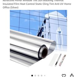 PushGlossy One Way Privacy Window Tint 48” By 50ft 