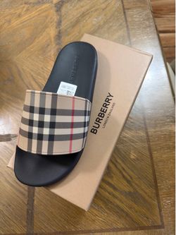 Burberry slides