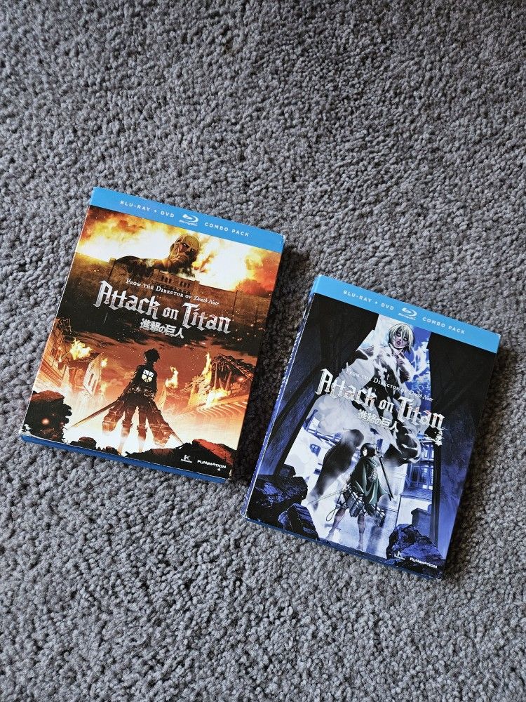 Attack On Titan Season One Parts 1 &2