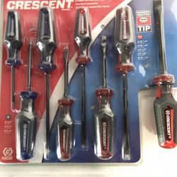 CRESCENT 8pc Screwdriver Set 